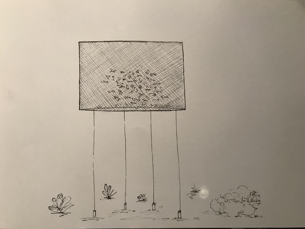 Picture Draft of Lifting Cage