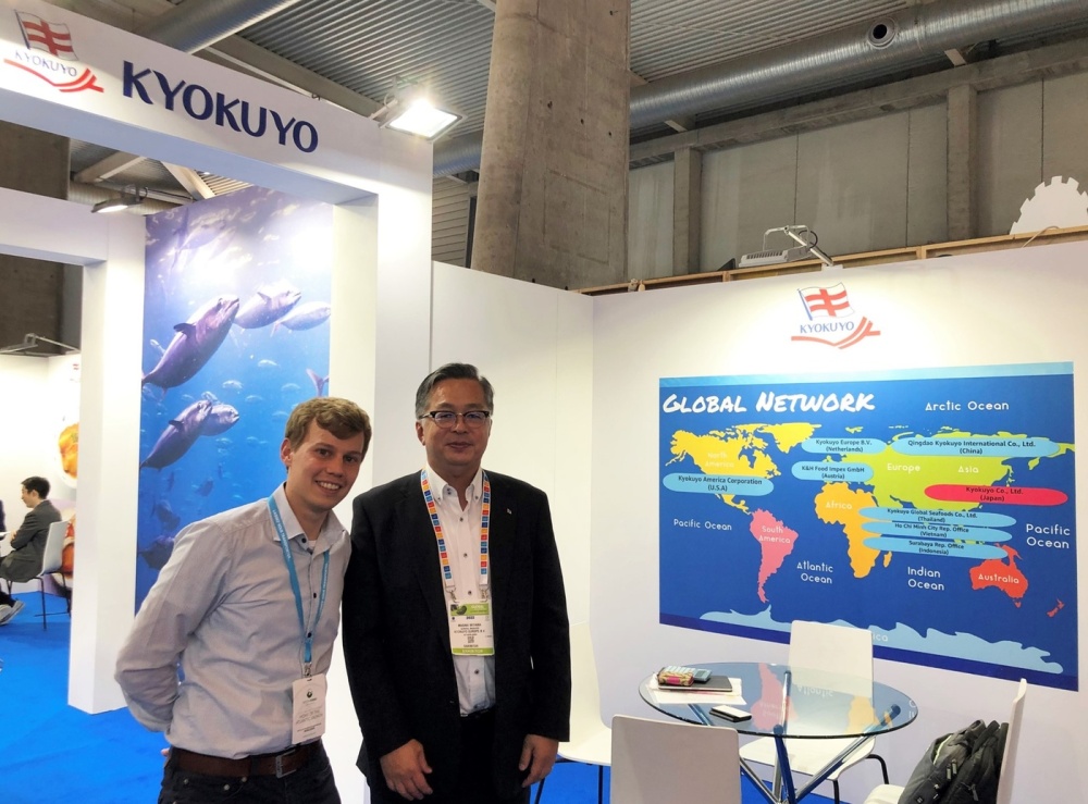 Picture Philipp Hämmerli at Kyokuyo Stand