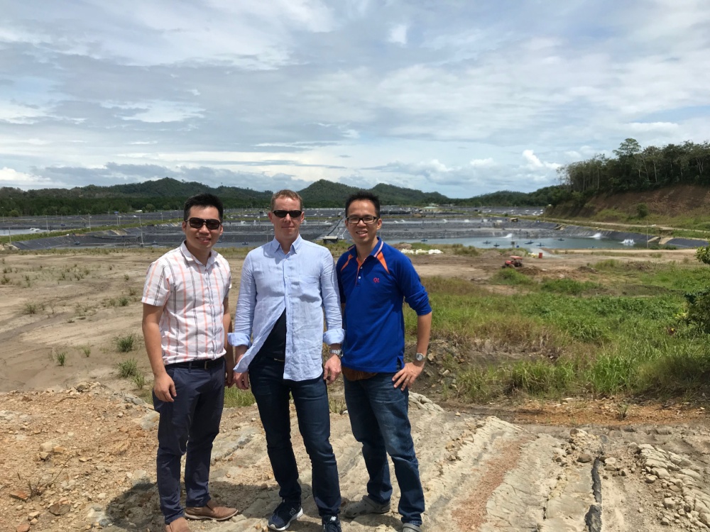 Picture Gilber Vergères and Sabah Team